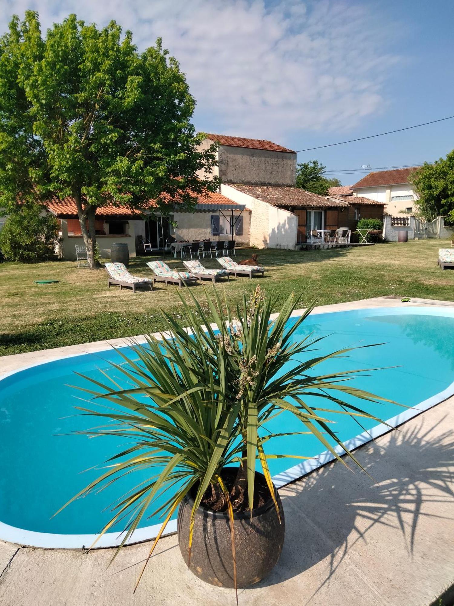 Villa Les Morines Eyrans-de Soudiac Exterior foto